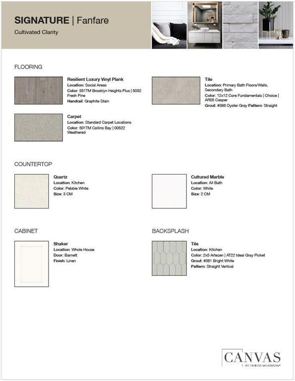 Design Selections - This home is currently under c