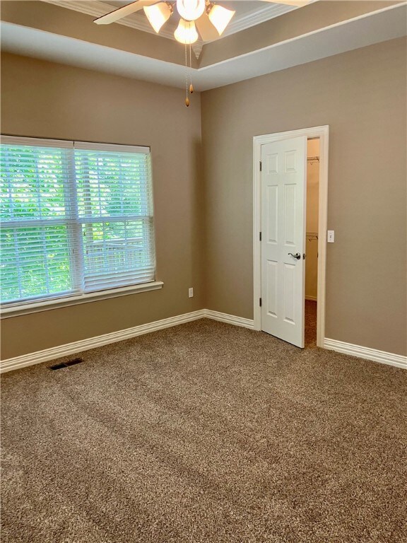 Master bedroom with additional closet