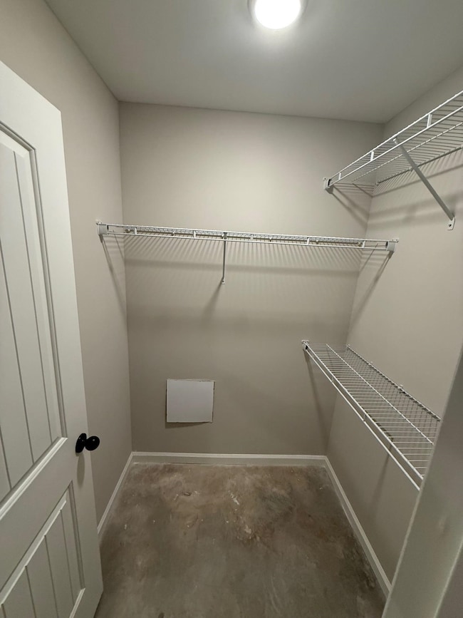 View of spacious closet