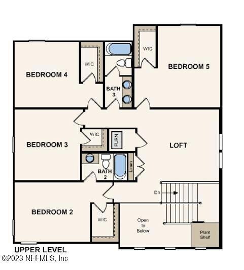 Silver Maple 2nd Level Floorplan