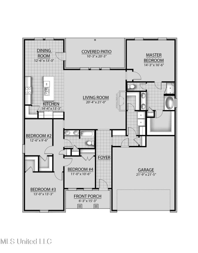 Comstock B-H III Floor Plan