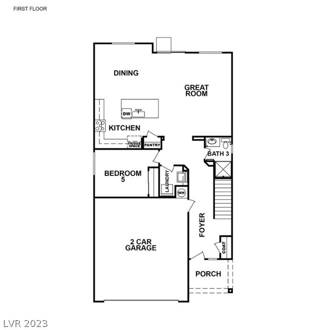 FLOOR-PLAN IS REPRESENTATIONAL ONLY; ACUTAL HOME F