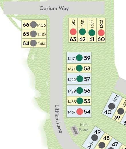 Homesite Map
