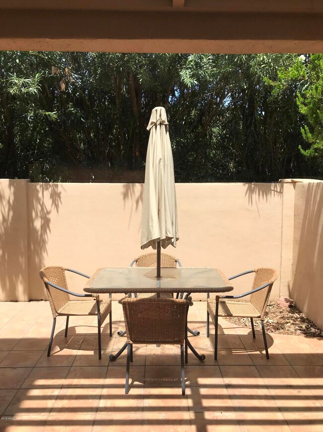 Enclosed patio