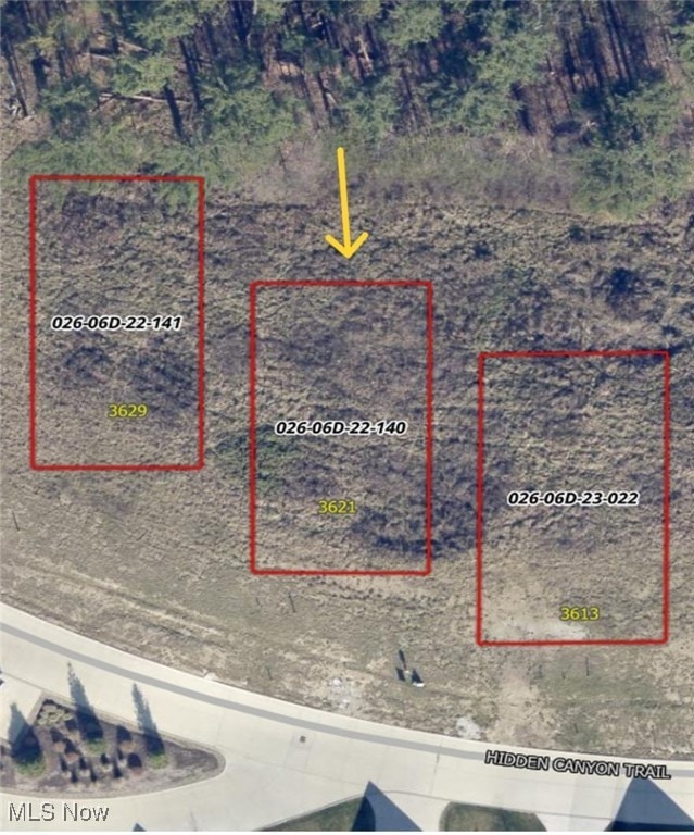 Map / location featuring property parcel outlined
