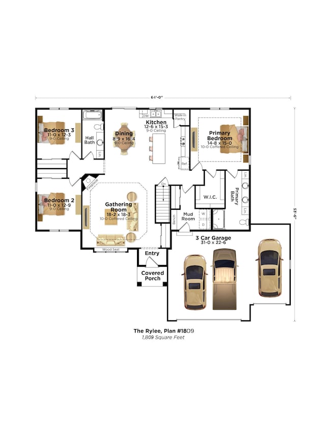 Rylee 1809 Garage Right