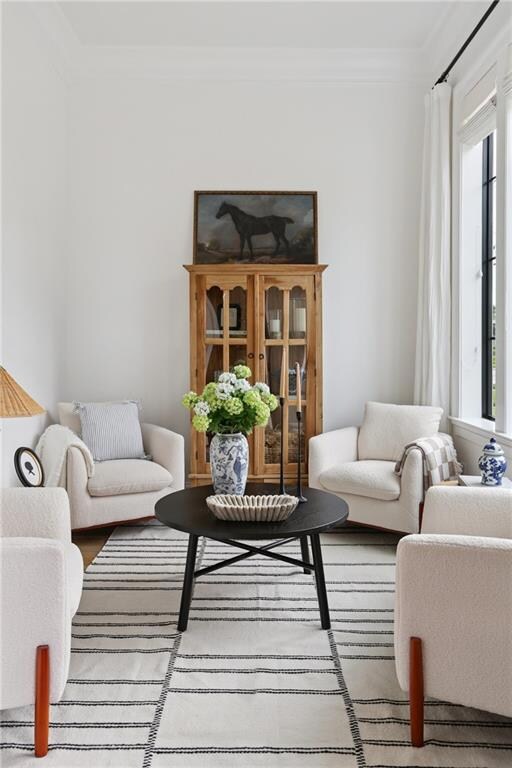 Formal seating room