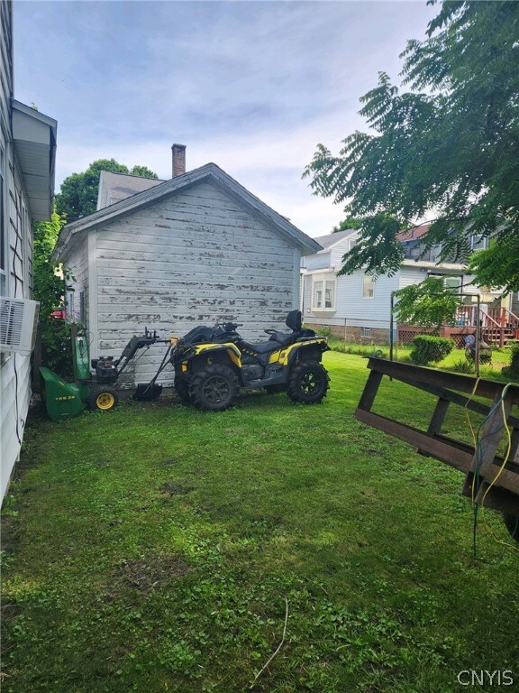 Back yard/back of shed