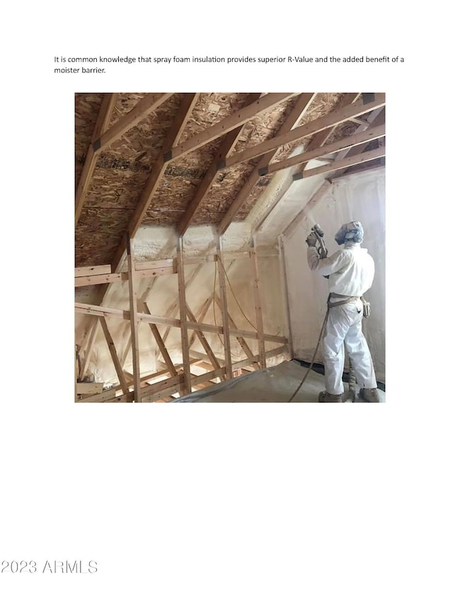 Spray Insulation for Attic