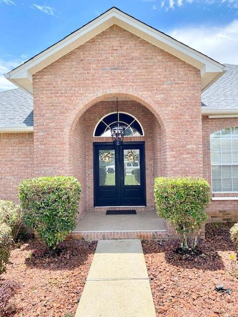 Covered front entrance