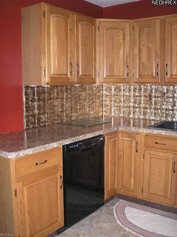 Newer counter tops and flooring