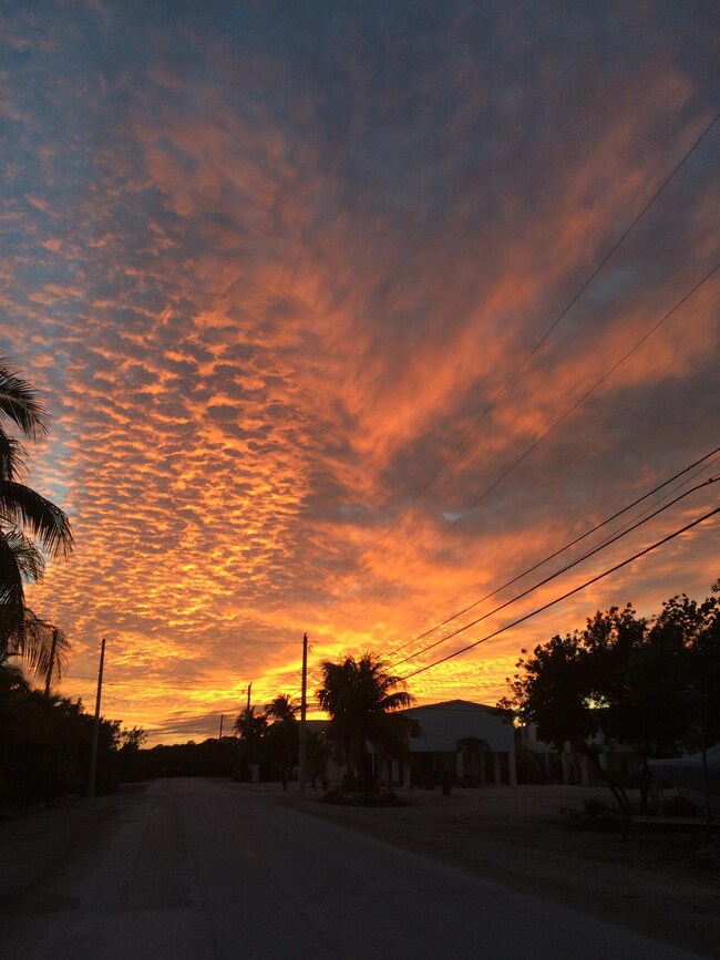 Sunset Skies Over the Bay