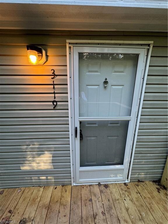 New storm door and front door