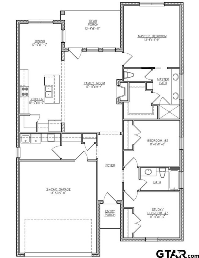 639 639 Cambridge Bend Cir, Tyler, TX 75703 - photo 2