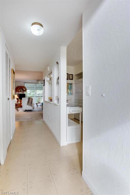 Straight through floor plan