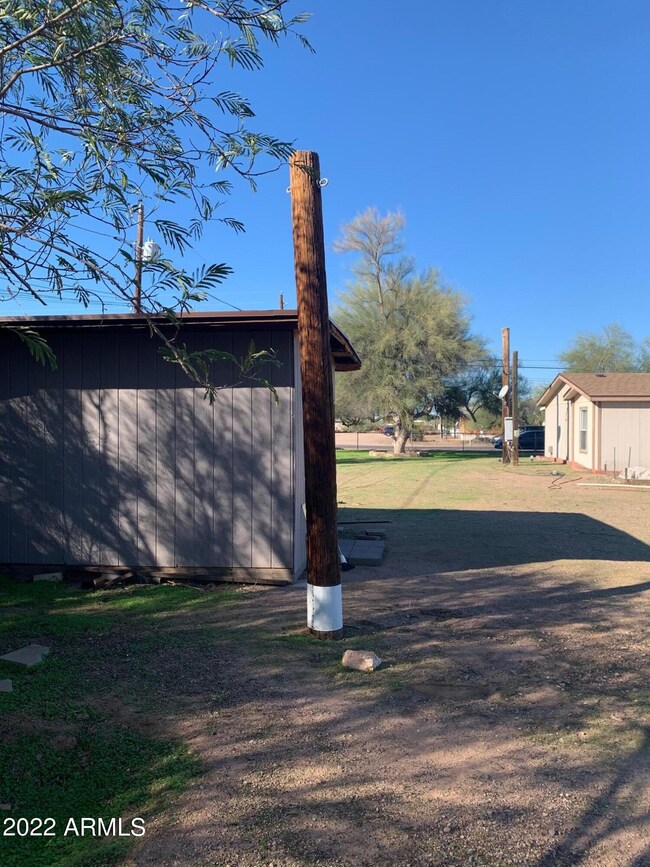 Back of Home and Shed