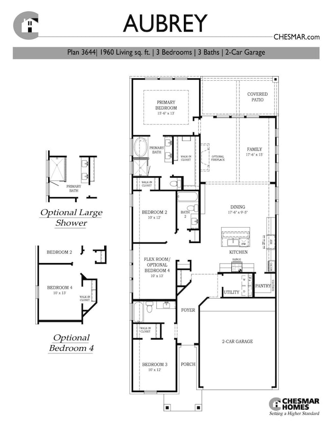 Aubrey Floorplan