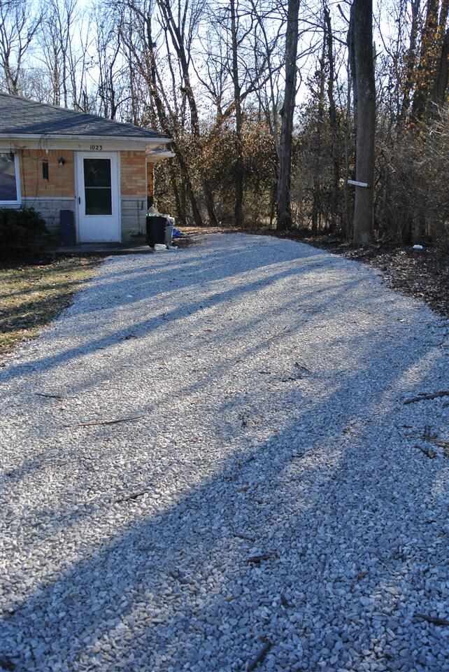 Nice amount of parking on each side of the duplex.