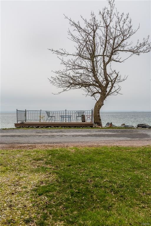 Here's the view of your waterfront deck from your 