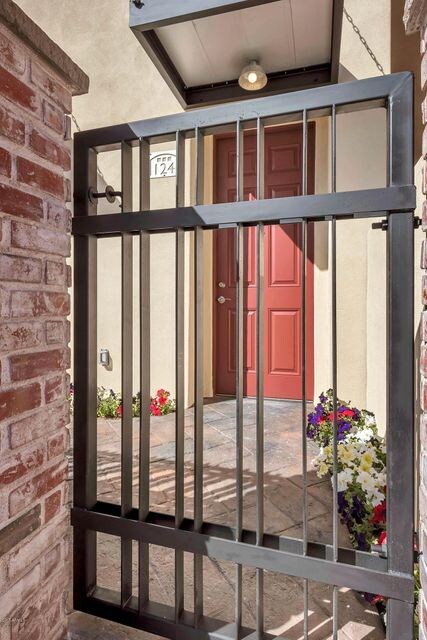 Custom Iron Work Gate