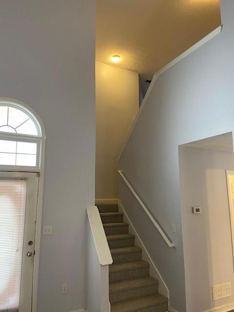 Stairs leading to upstairs
