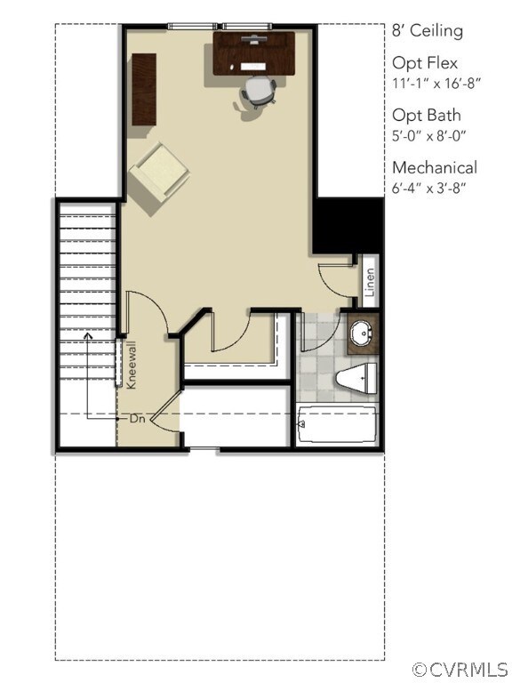 THIRD FLOOR - This home includes the finished 3rd