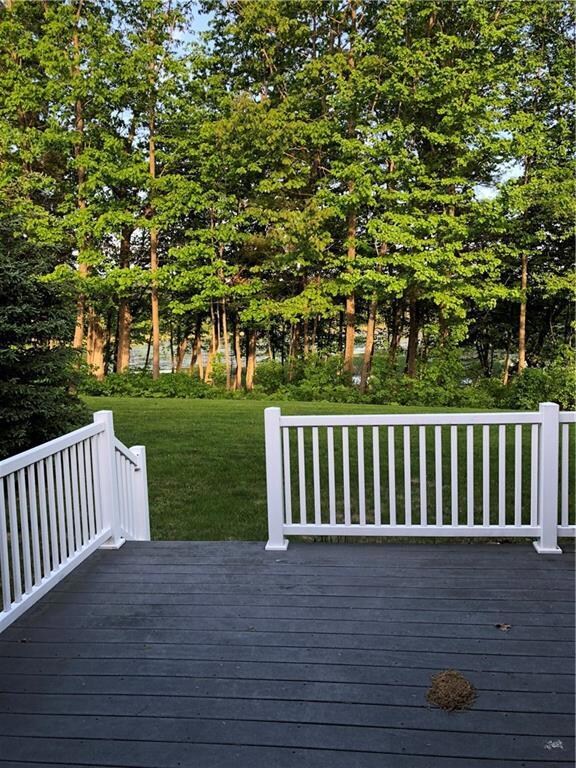 Deck with marsh view