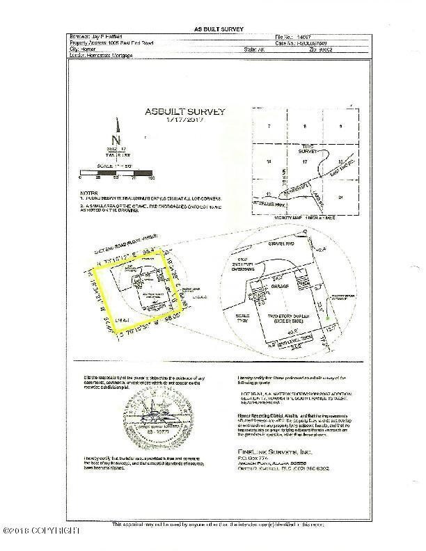 Asbuilt 1005 East End Road Homer