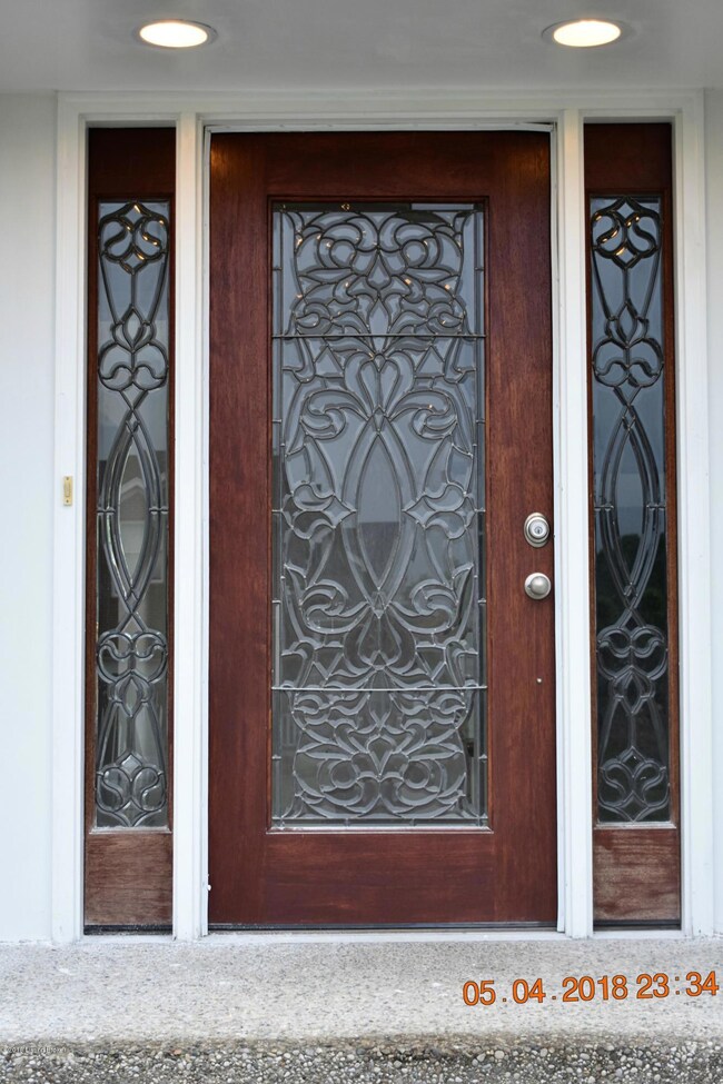 New Front Door with Sidelights