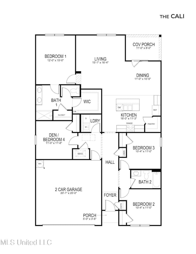 Cali Floorplan