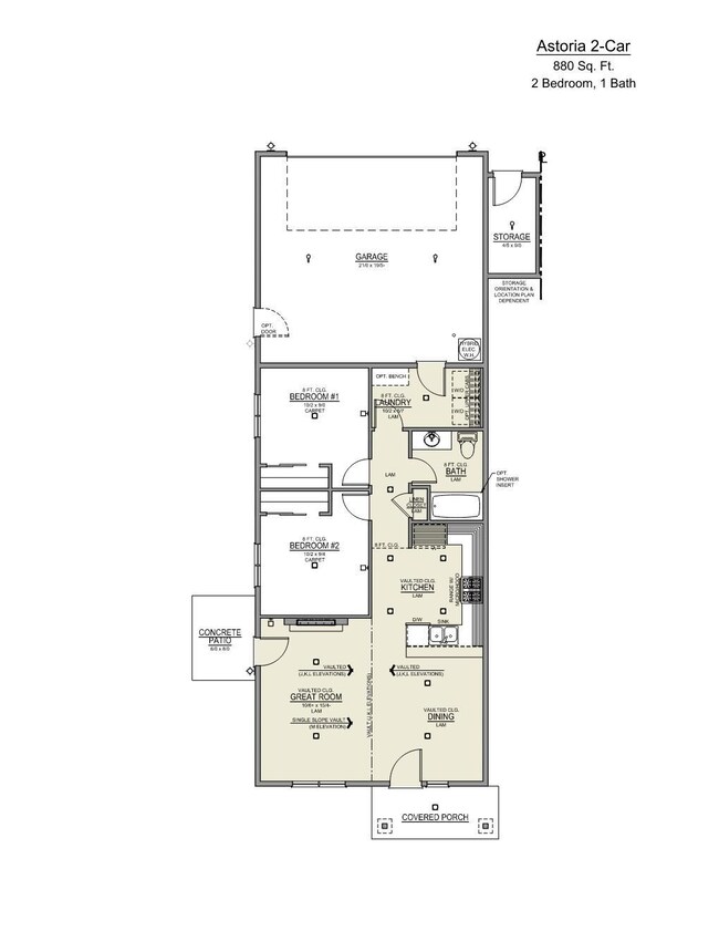 Astoria Floorplan