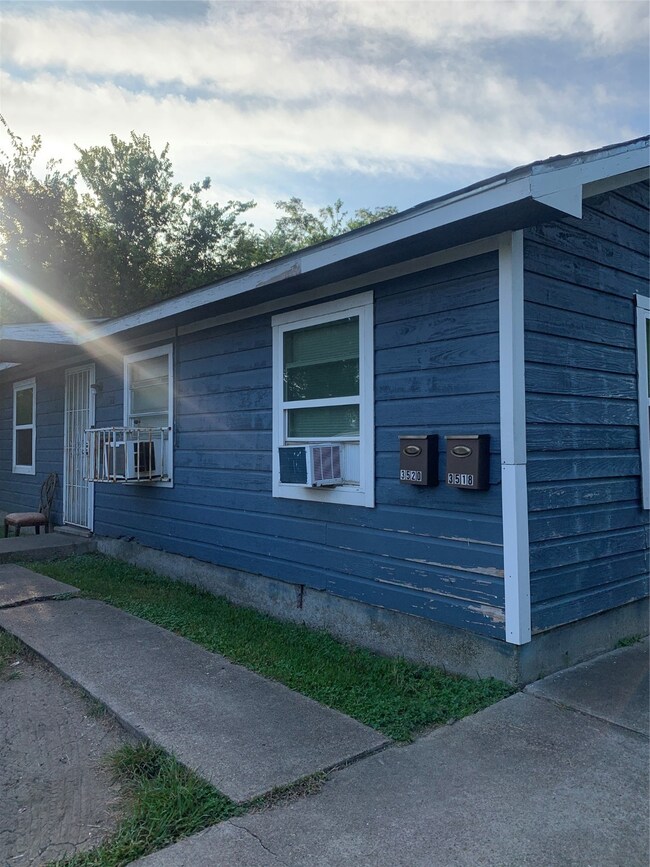 View of the front, occupied unit. Do not disturb t