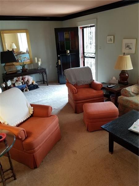 ANOTHER VIEW OF THE EXPANSIVE LIVING ROOM * PINE F