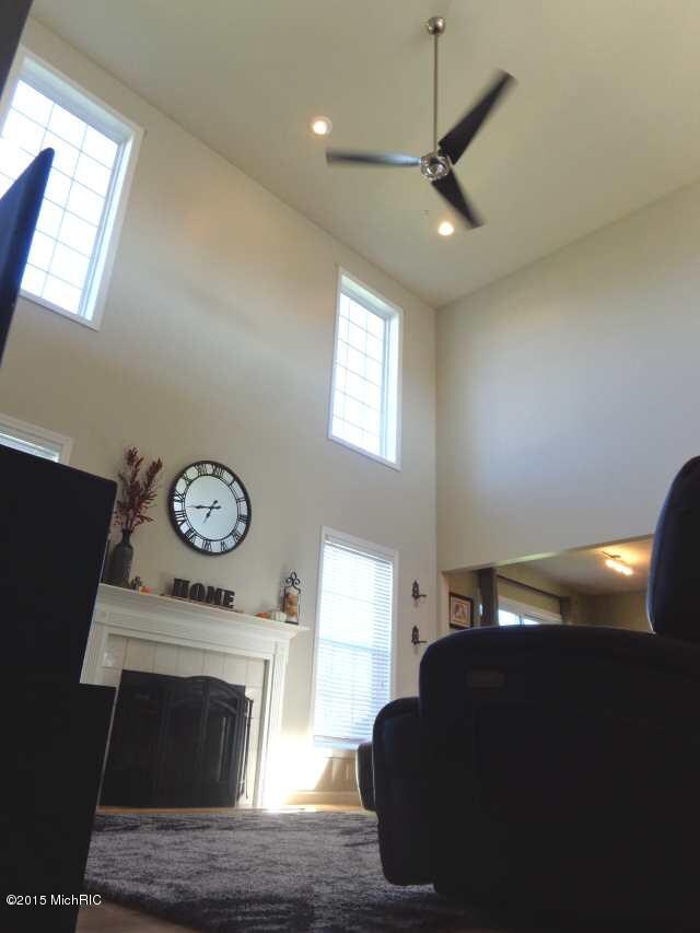 ceiling in living room