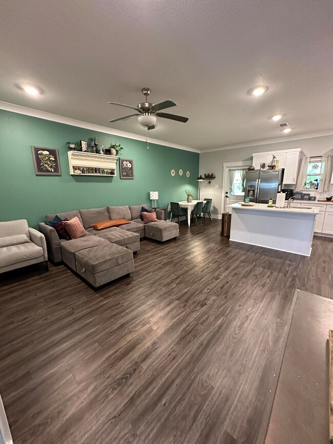 Living Room and Kitchen