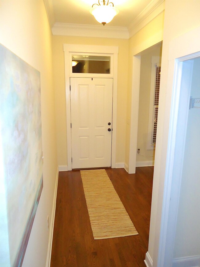 Entry foyer of home