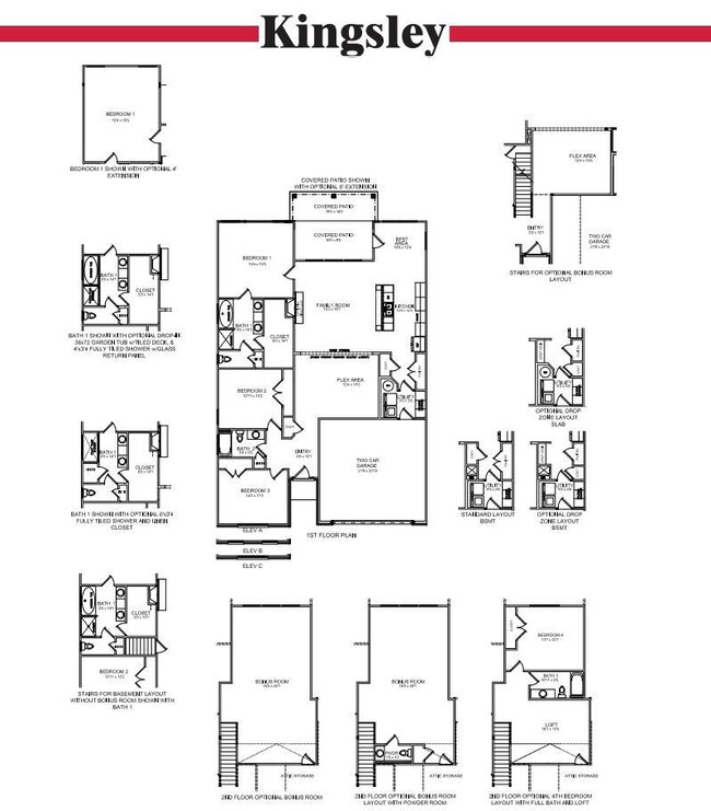 Kingsley floor plan