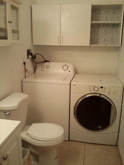 Downstairs bathroom/Laundry Room