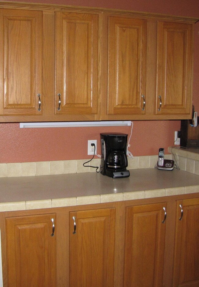 Pine Cabinetry & Tile Counters