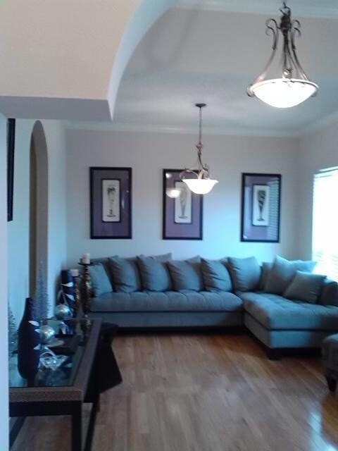 Living Room with Hardwood Floor