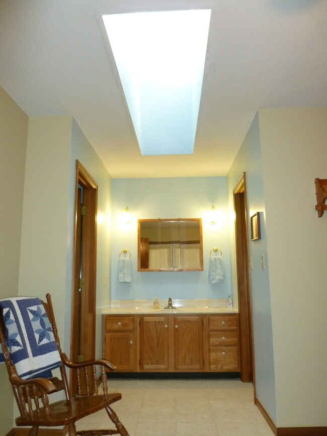 Skylight in Master
