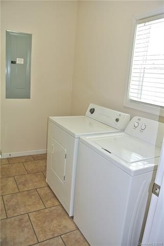Laundry room off kitchen