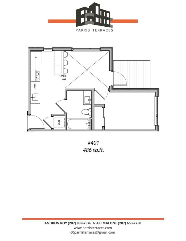 Unit 401 Floorplan