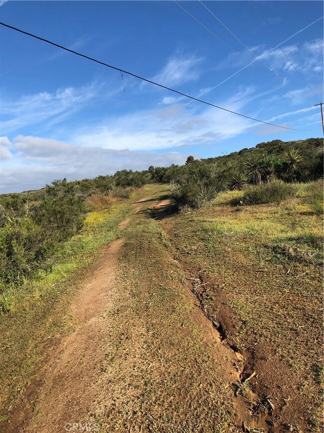 Driveway into parcel.