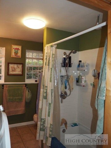 Master Bath view 2: Tub Shower combination.