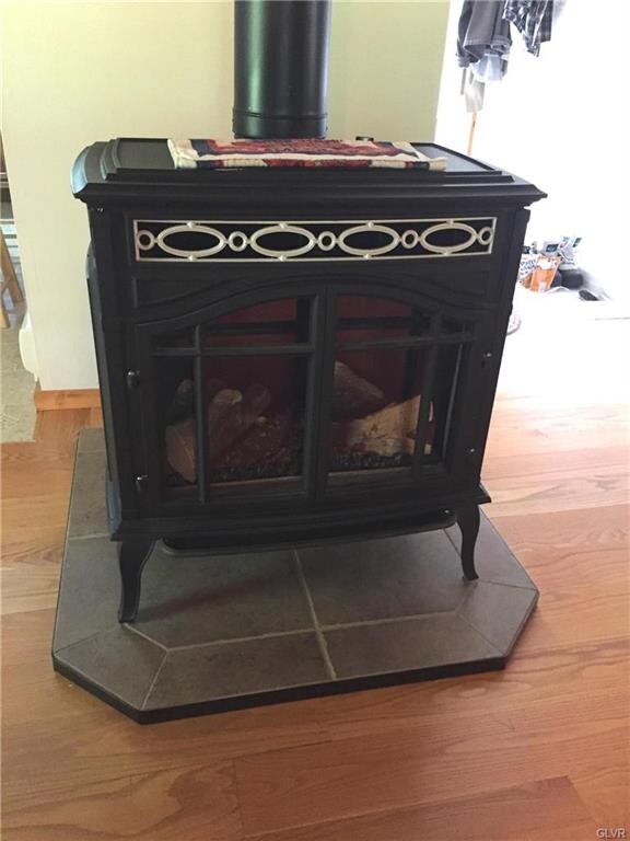 Radiant propane stove can heat almost the entire h