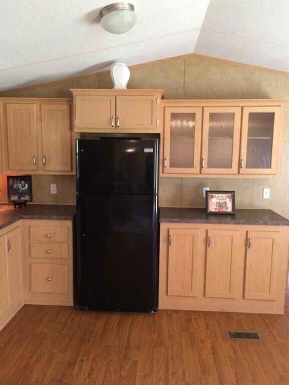 Refrigerator is included.
