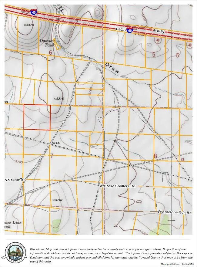 Bouroult Lot 261 JWR topo map