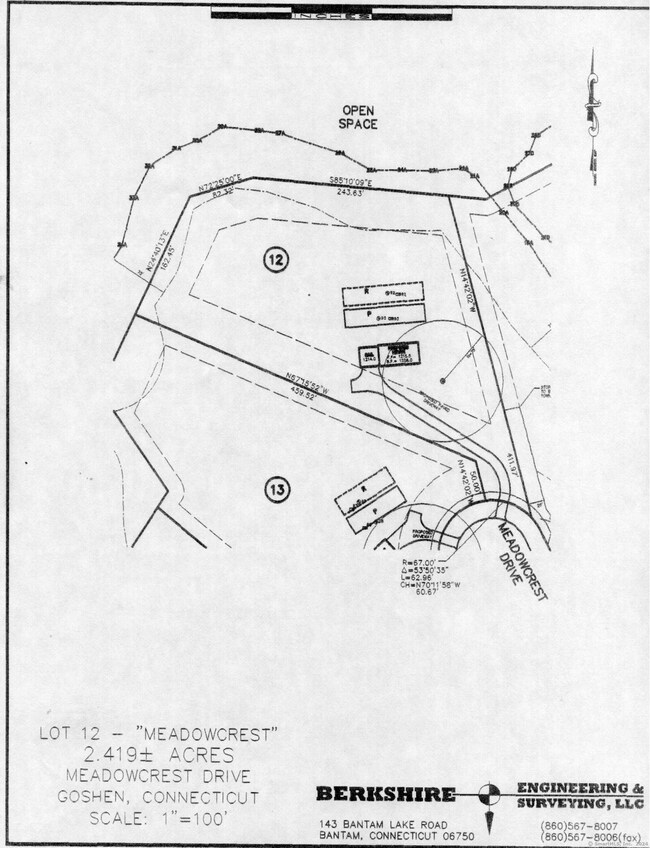 Survey of Lot 12