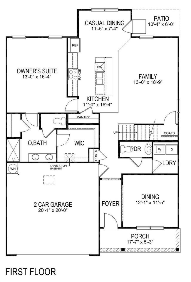 Large Floor Plan with Dining or Flex Space